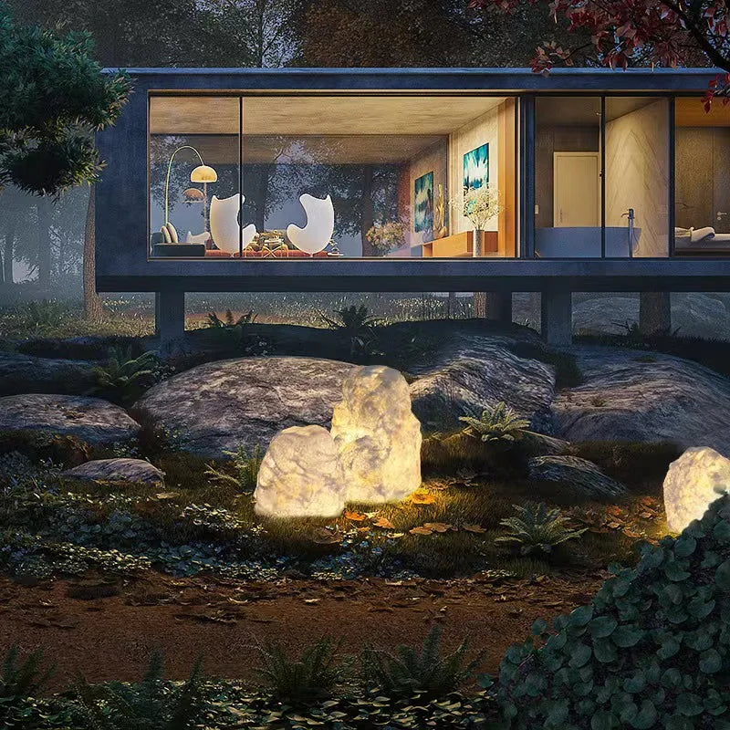 Garden Stone Outdoor Lamp | Lighting | stone | Premium Lighting Solution