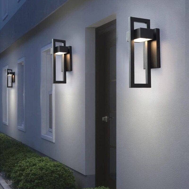 Twilight Outdoor Wall Lamp | Wall Lamp | acrylic/steel | Elegant Wall Illumination