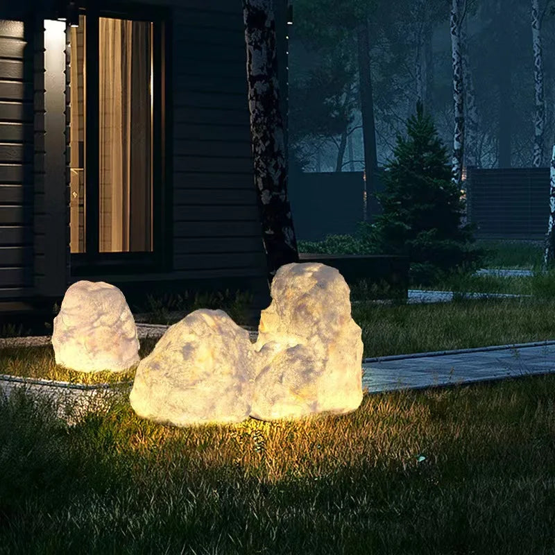 Garden Stone Outdoor Lamp | Lighting | stone | Premium Lighting Solution