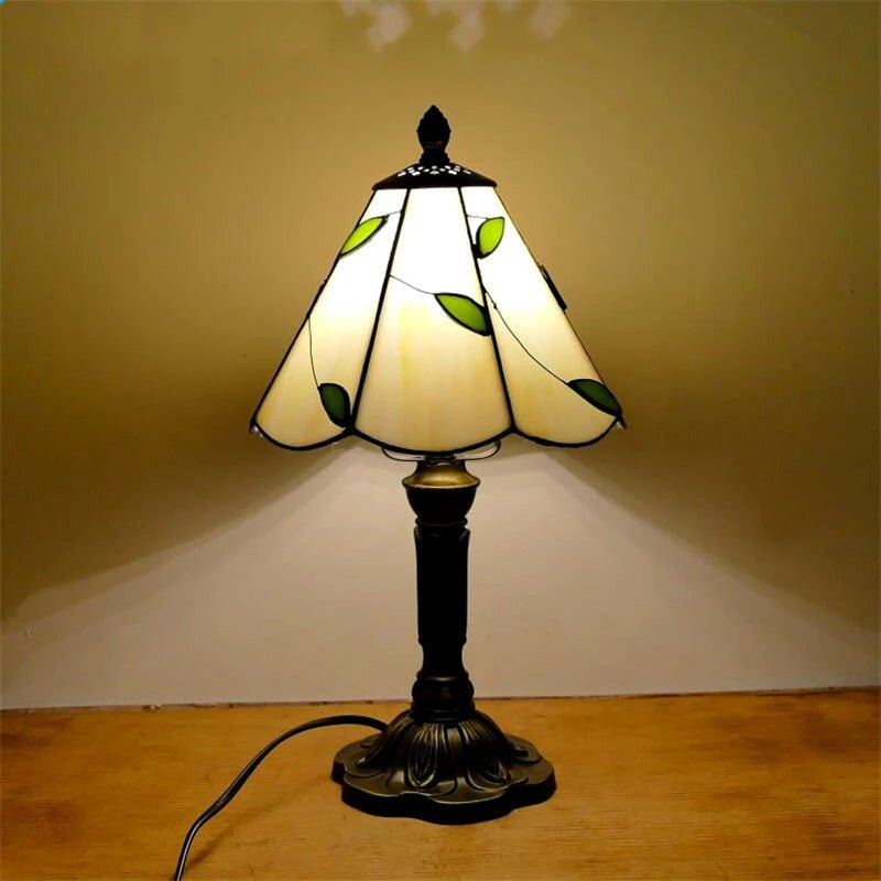 Vintage Table Lamp Baroque Style | Table Lamp | LED | glass/metal | Sleek Table Accent