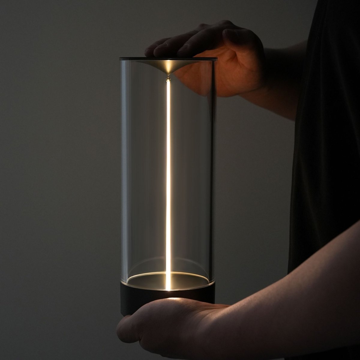 NordicGlow™ Table Lamp Minimalist Table | Table Lamp | LED | Warm White | glass/metal | 5W | Sleek Table Accent