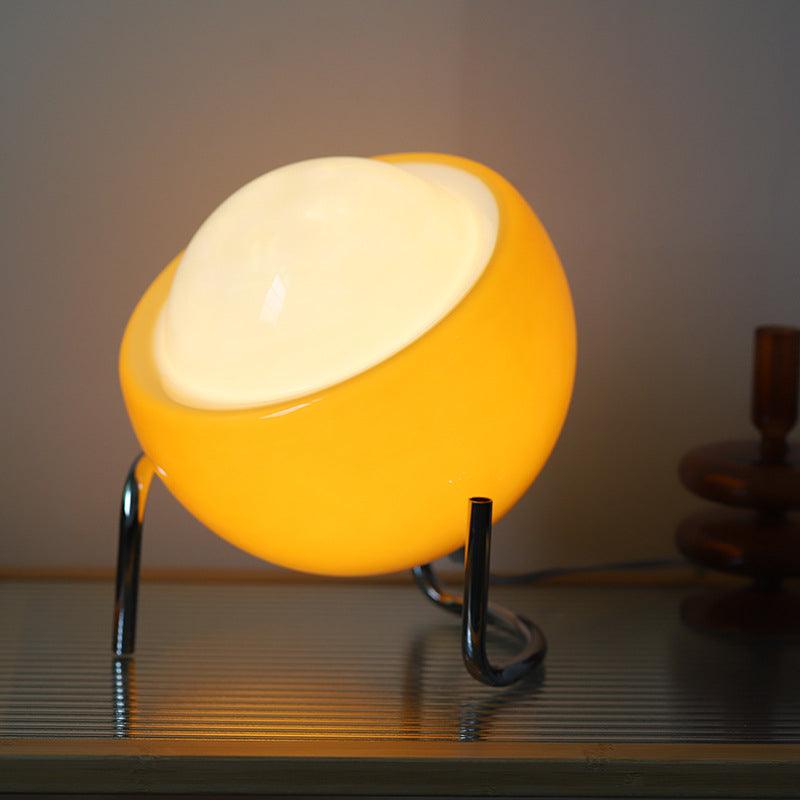 Retro Table Lamp Full Glass | Table Lamp | Glass | Sleek Table Accent