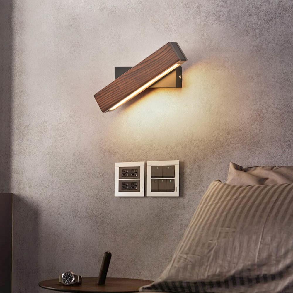 HoutéGlow Table Lamp Modern Wooden | Table Lamp | LED | Warm White | wood/metal | Sleek Table Accent