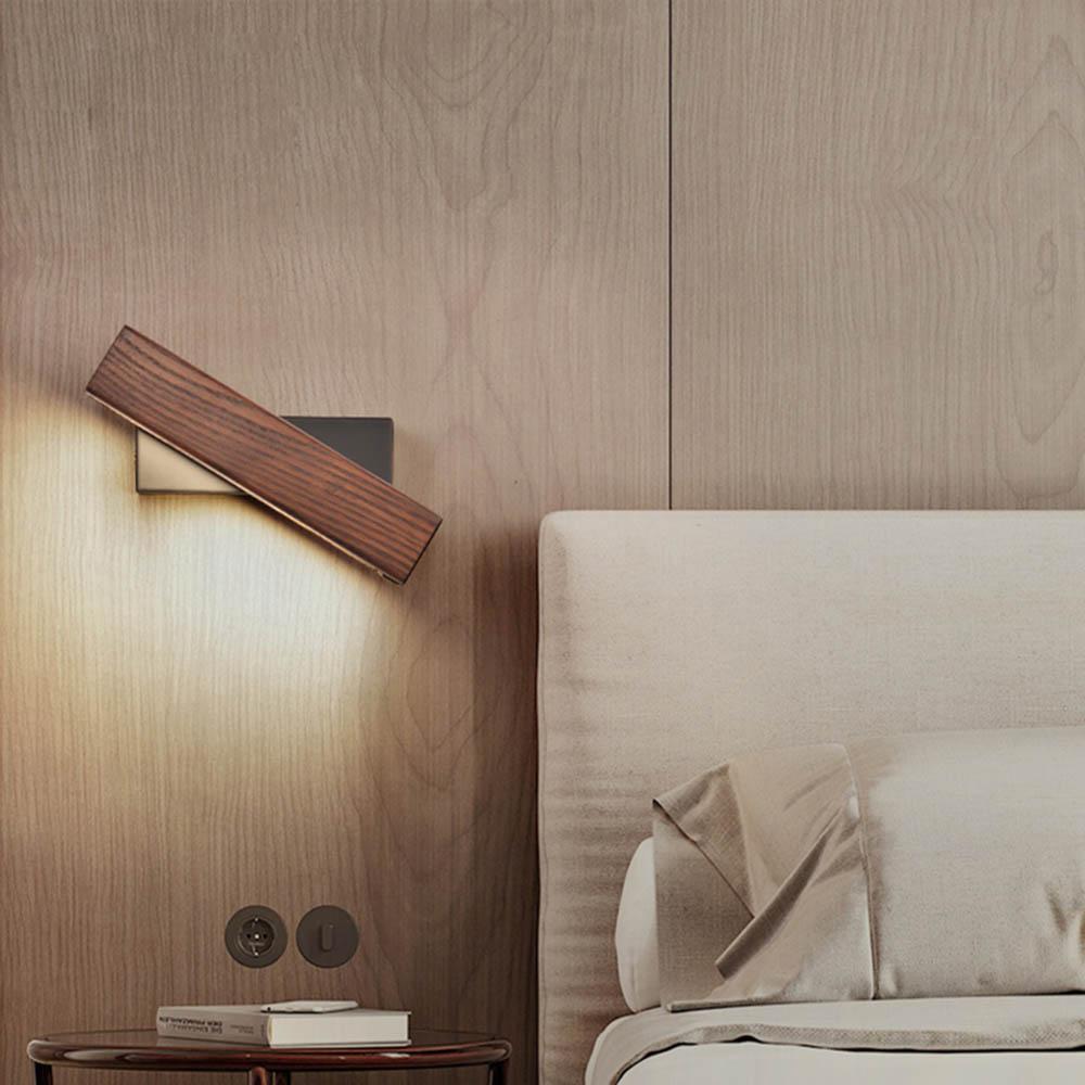 HoutéGlow Table Lamp Modern Wooden | Table Lamp | LED | Warm White | wood/metal | Sleek Table Accent