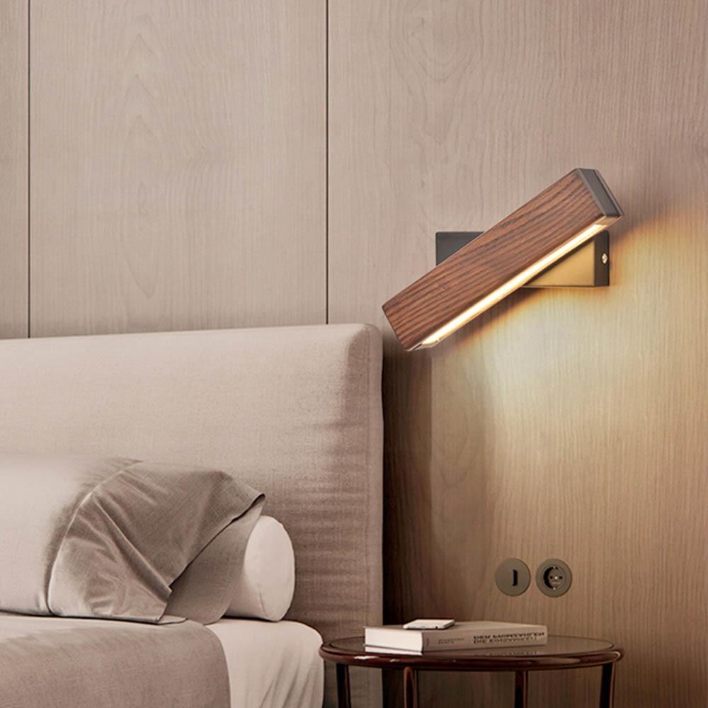 HoutéGlow Table Lamp Modern Wooden | Table Lamp | LED | Warm White | wood/metal | Sleek Table Accent