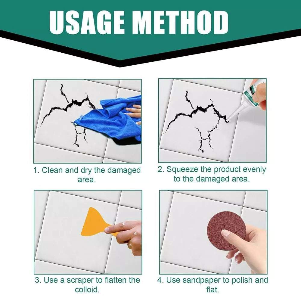 InstaPatch Fast Drying Ceramic Repair Solution | Appliance | Functional Home Appliance