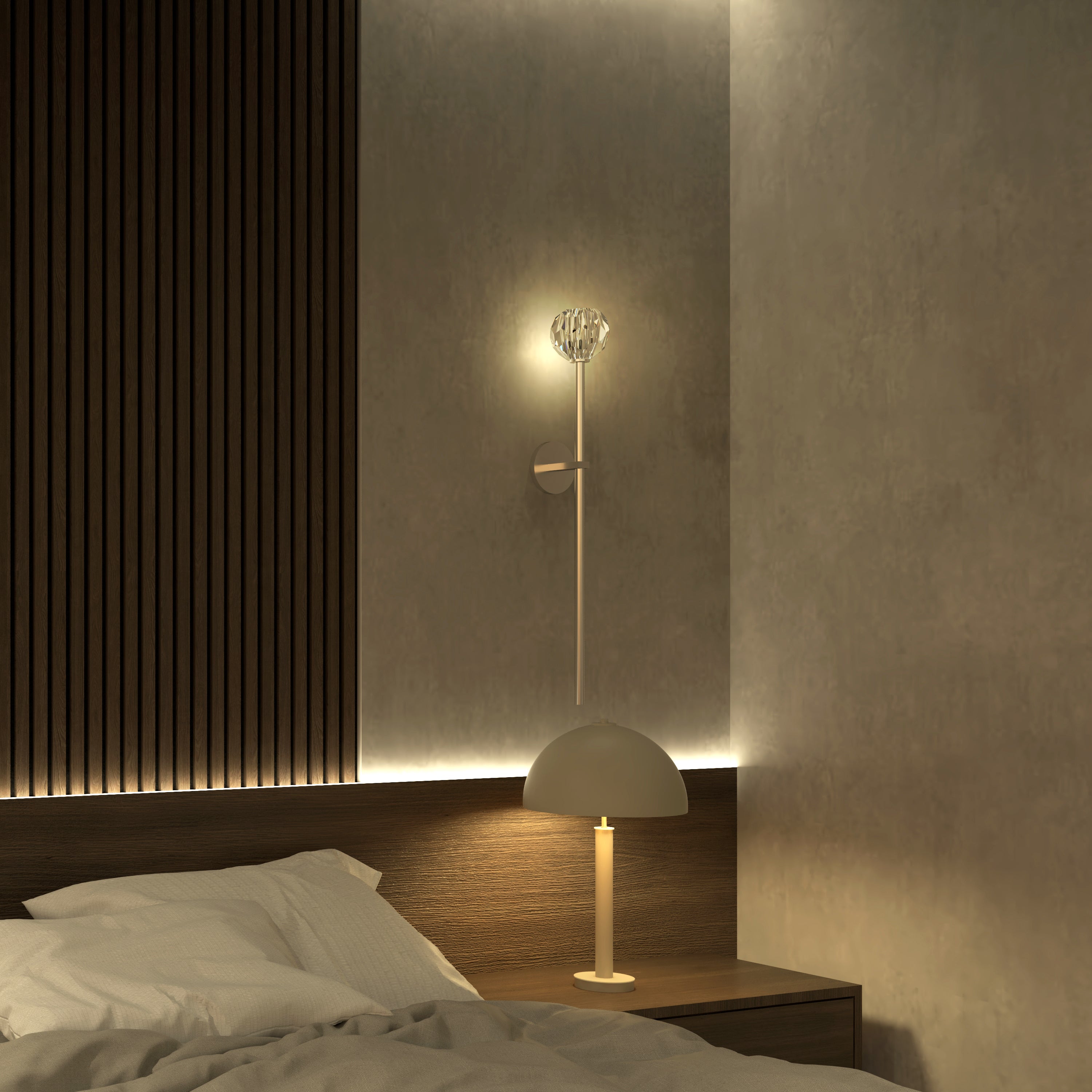 Wall Lamp Minimalist Lighting Modern | Wall Lamp | iron | 5W | 110V - 20V | Elegant Wall Illumination