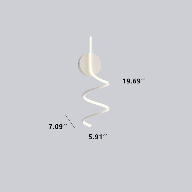 LumiArc Minimalist creative Arcs Lines | Wall Lamp | Led | aluminum | Elegant Wall Illumination
