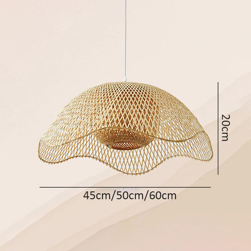 Handmade Bamboo Hanging Lamp | Lighting | bamboo | 40W | Premium Lighting Solution