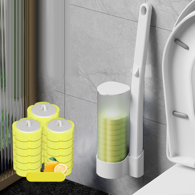 FlushBrush Hygienic disposable toilet brush for effortless | Brush | Plastic | Functional Home Appliance
