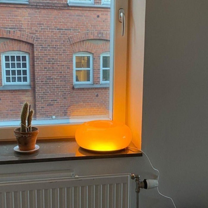 Bauhaus Donut Wall Lamp Table | Wall Lamp | LED | glass/Metal | 230V | Elegant Wall Illumination