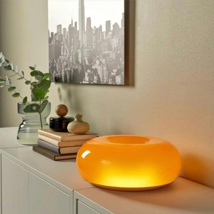Bauhaus Donut Wall Lamp Table | Wall Lamp | LED | glass/Metal | 230V | Elegant Wall Illumination