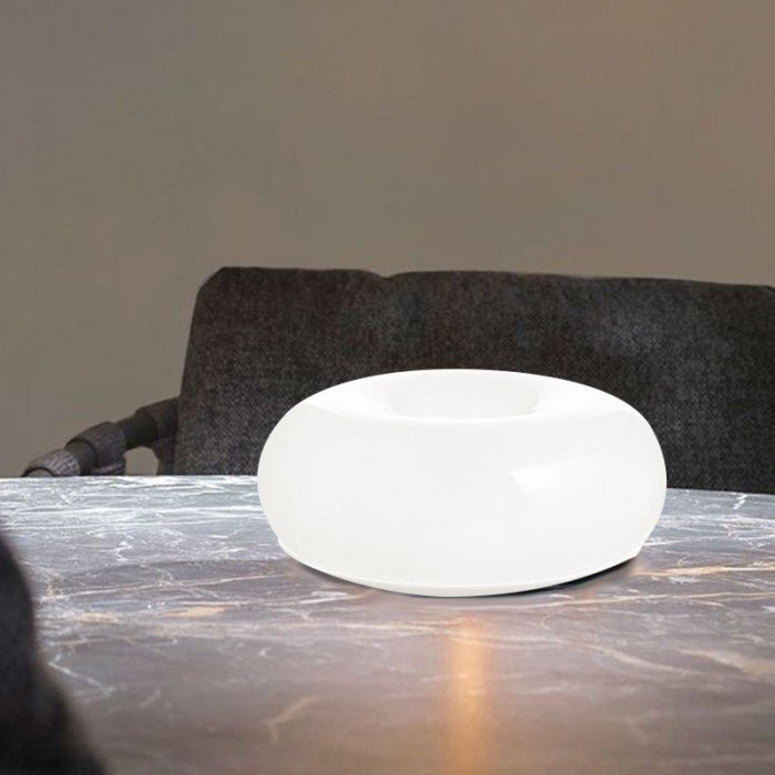 Bauhaus Donut Wall Lamp Table | Wall Lamp | LED | glass/Metal | 230V | Elegant Wall Illumination