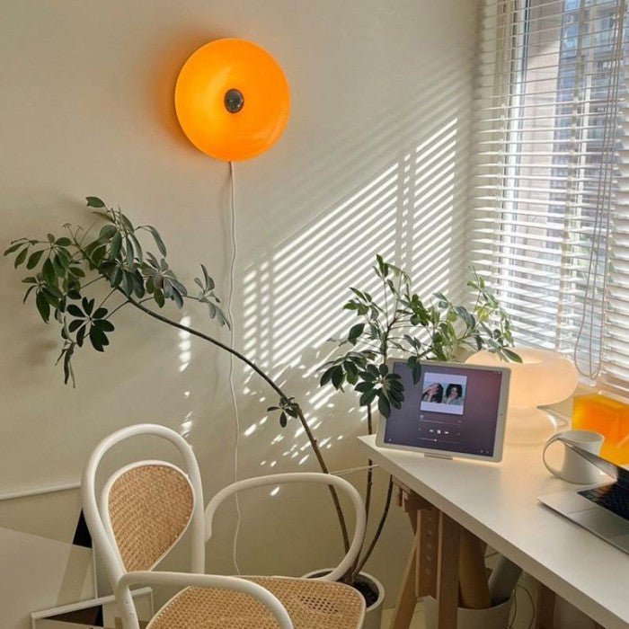 Bauhaus Donut Wall Lamp Table | Wall Lamp | LED | glass/Metal | 230V | Elegant Wall Illumination