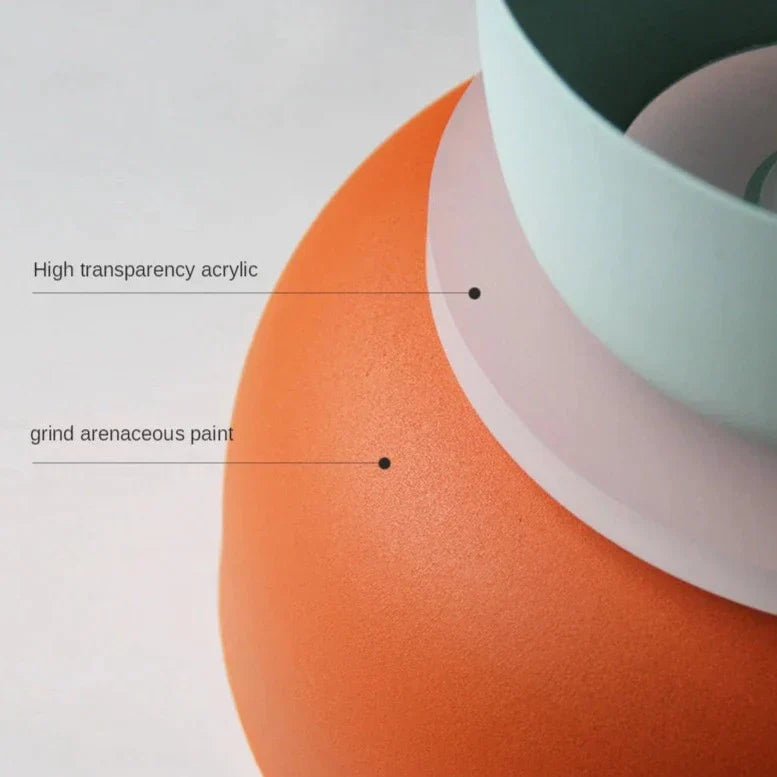 Nordic Macaron style hanging lamp | Lighting | LED | acrylic/iron | 90-260V | Premium Lighting Solution