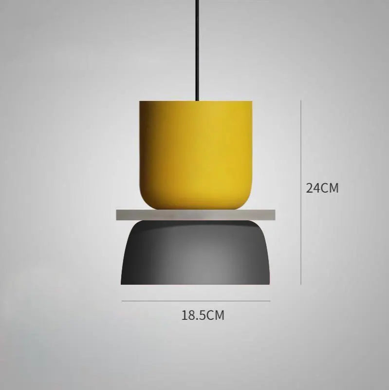 Nordic Macaron style hanging lamp | Lighting | LED | acrylic/iron | 90-260V | Premium Lighting Solution