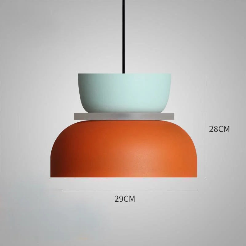 Nordic Macaron style hanging lamp | Lighting | LED | acrylic/iron | 90-260V | Premium Lighting Solution
