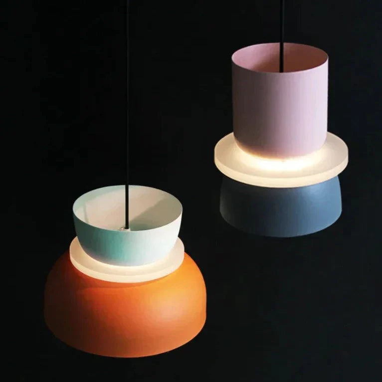 Nordic Macaron style hanging lamp | Lighting | LED | acrylic/iron | 90-260V | Premium Lighting Solution