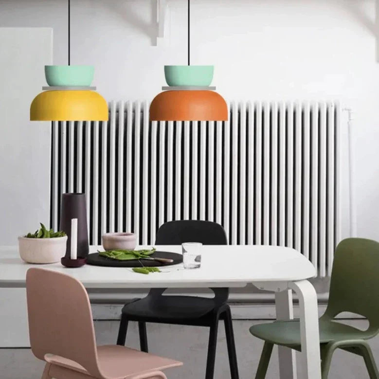 Nordic Macaron style hanging lamp | Lighting | LED | acrylic/iron | 90-260V | Premium Lighting Solution