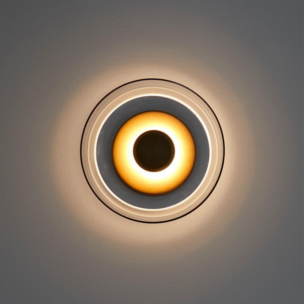 Glass Bowl Bedroom Bedside Lamp | Wall Lamp | Glass/Iron | 110V-120V | Elegant Wall Illumination