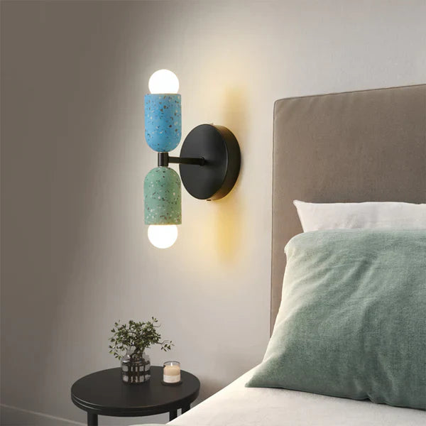 Double Head Creative Wall Lamp | Wall Lamp | glass | 110V - 120V | Elegant Wall Illumination