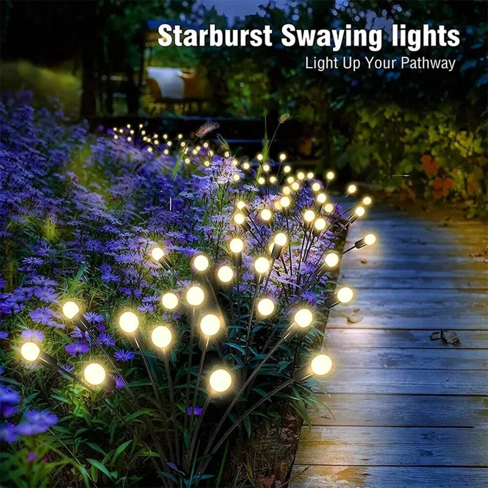 Solar garden lighting Starburst flashing | Lighting | LED | warm white | Premium Lighting Solution