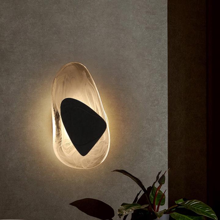 Nordic Modern Crystal Wall Lamp | Wall Lamp | Led | glass/metal | Elegant Wall Illumination