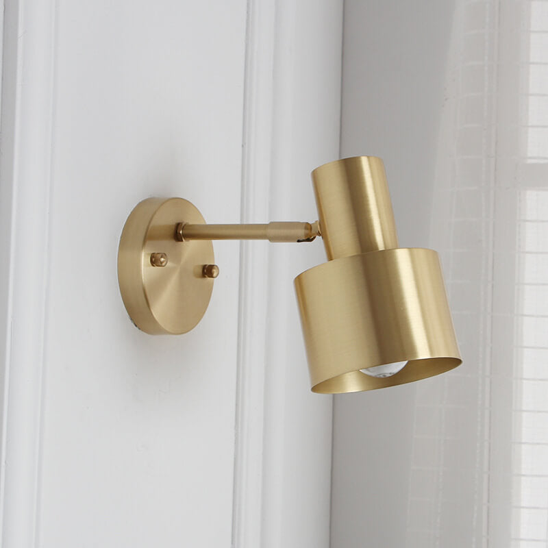 Modern minimalist gold metal wall | Wall Lamp | Led | Metal | Elegant Wall Illumination