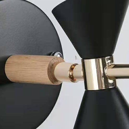 Nordic Simple Horn Lampshade 1-Light | Lighting | iron/wood | 110V - 120V - 220V - 240V | Premium Lighting Solution