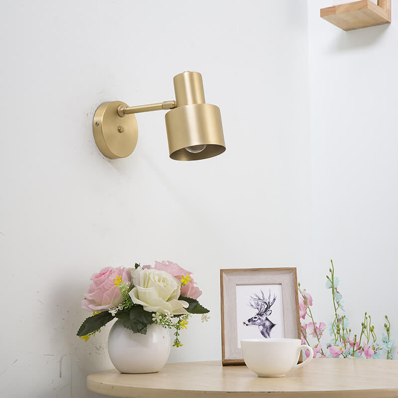 Modern minimalist gold metal wall | Wall Lamp | Led | Metal | Elegant Wall Illumination