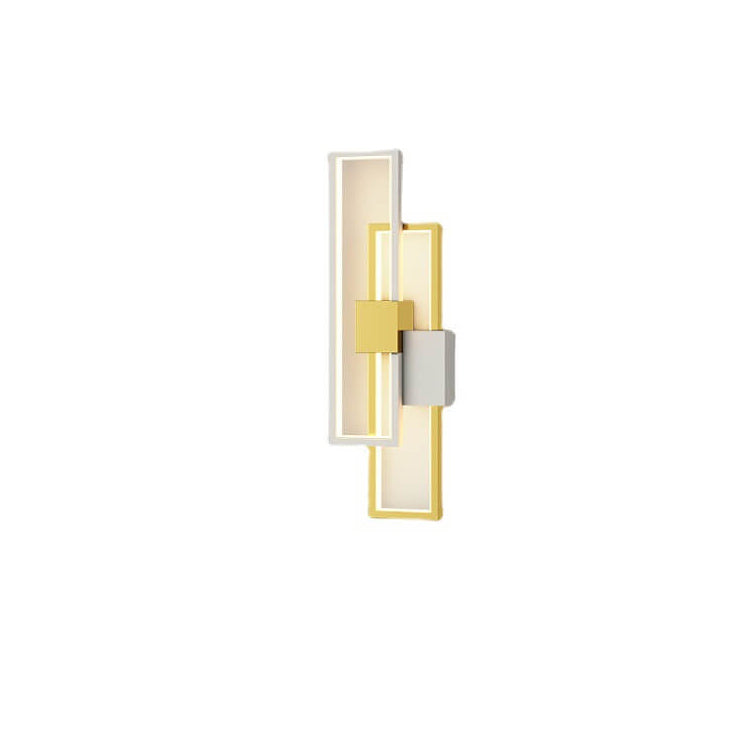 LumiSil Minimalist square frame wall | Wall Lamp | Led | iron | 6W | 220V | Elegant Wall Illumination
