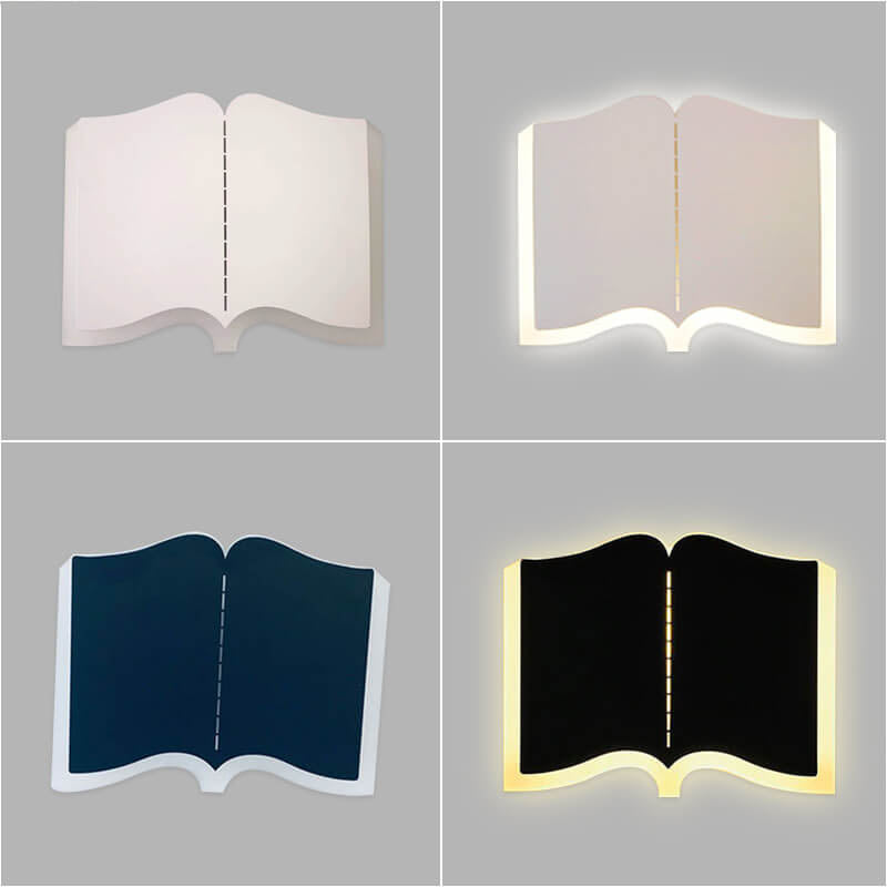 LichtHaus Book-shaped wall lamp | Wall Lamp | Led | iron | 220V - 240V | Elegant Wall Illumination