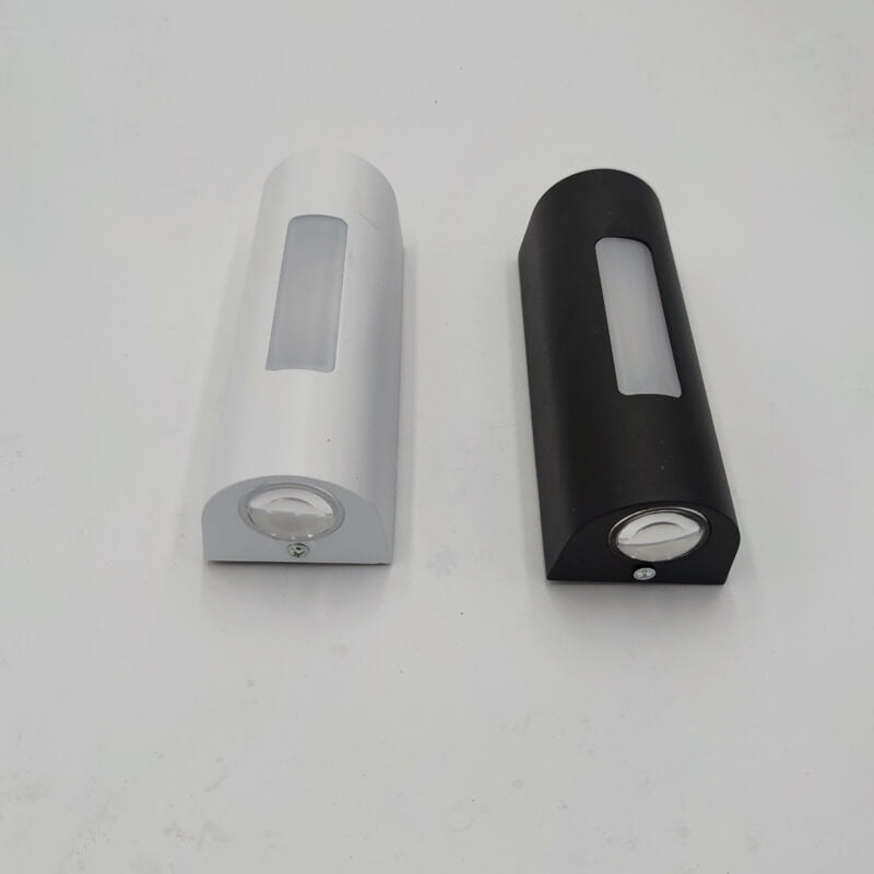 Modern minimalist cylindrical outdoor wall | Wall Lamp | Led | aluminum/glass | 7W | 110V - 120V - 220V - 240V | Elegant Wall Illumination