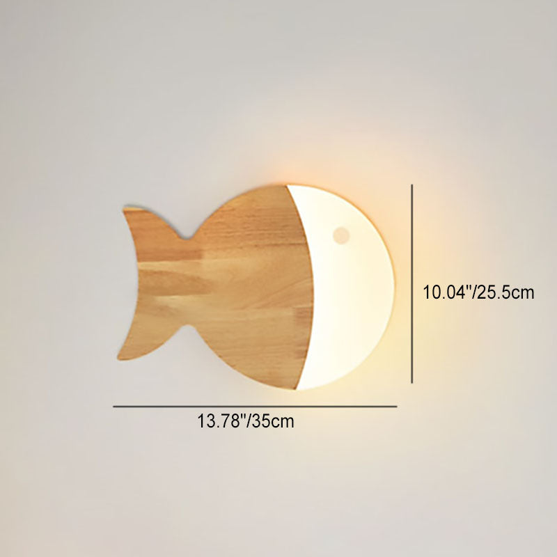 Nordic Creative Simple Wooden Small | Lighting | Led | wood | 3W | 110V - 120V - 220V - 240V | Premium Lighting Solution