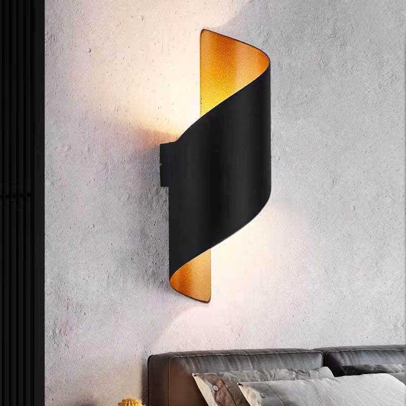 Modern Wall Lamp, Spiral, Indoor, | Wall Lamp | Led | metal | 110V - 240V | Elegant Wall Illumination