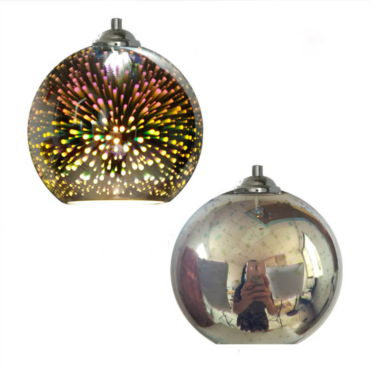 Innovative Colorful Fireworks Glass Hanging | Lighting | LED | glass/metal | 60W | 110V-120V | Premium Lighting Solution