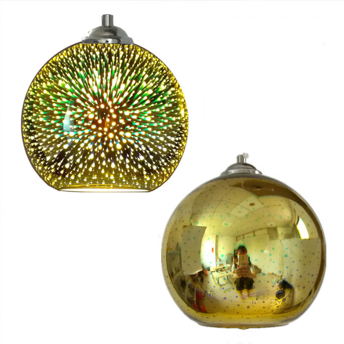 Innovative Colorful Fireworks Glass Hanging | Lighting | LED | glass/metal | 60W | 110V-120V | Premium Lighting Solution