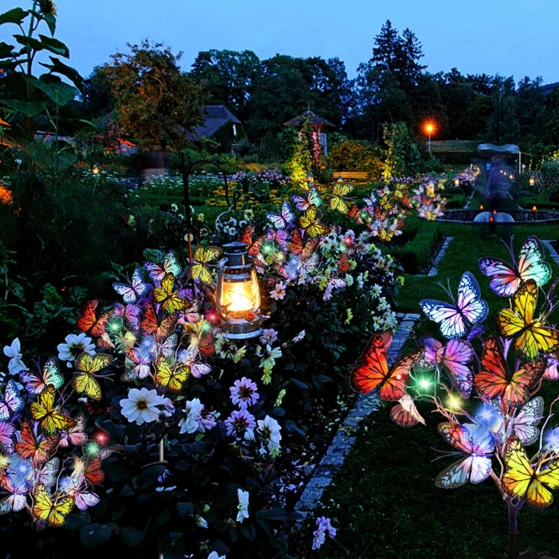 Packages Solar Outdoor Butterfly Lights | Lighting | copper/plastic | Premium Lighting Solution