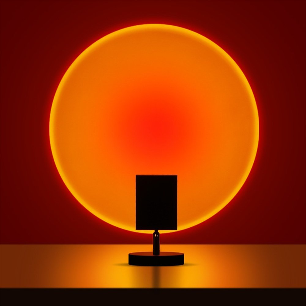 SunGlow Retro Sunset Table Lamp | Table Lamp | LED | plastic/metal | Sleek Table Accent