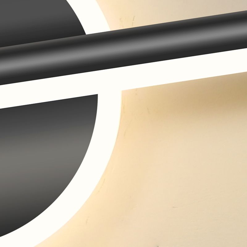 Nova Modern Wall Lamp Black/Gold | Wall Lamp | Led | metal | Elegant Wall Illumination