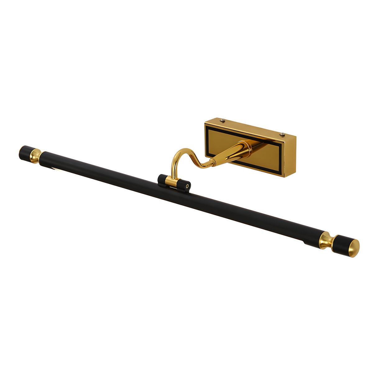 Black Simple Bathroom Mirror Wall | Wall Lamp | Led | iron | 110V - 120V | Elegant Wall Illumination