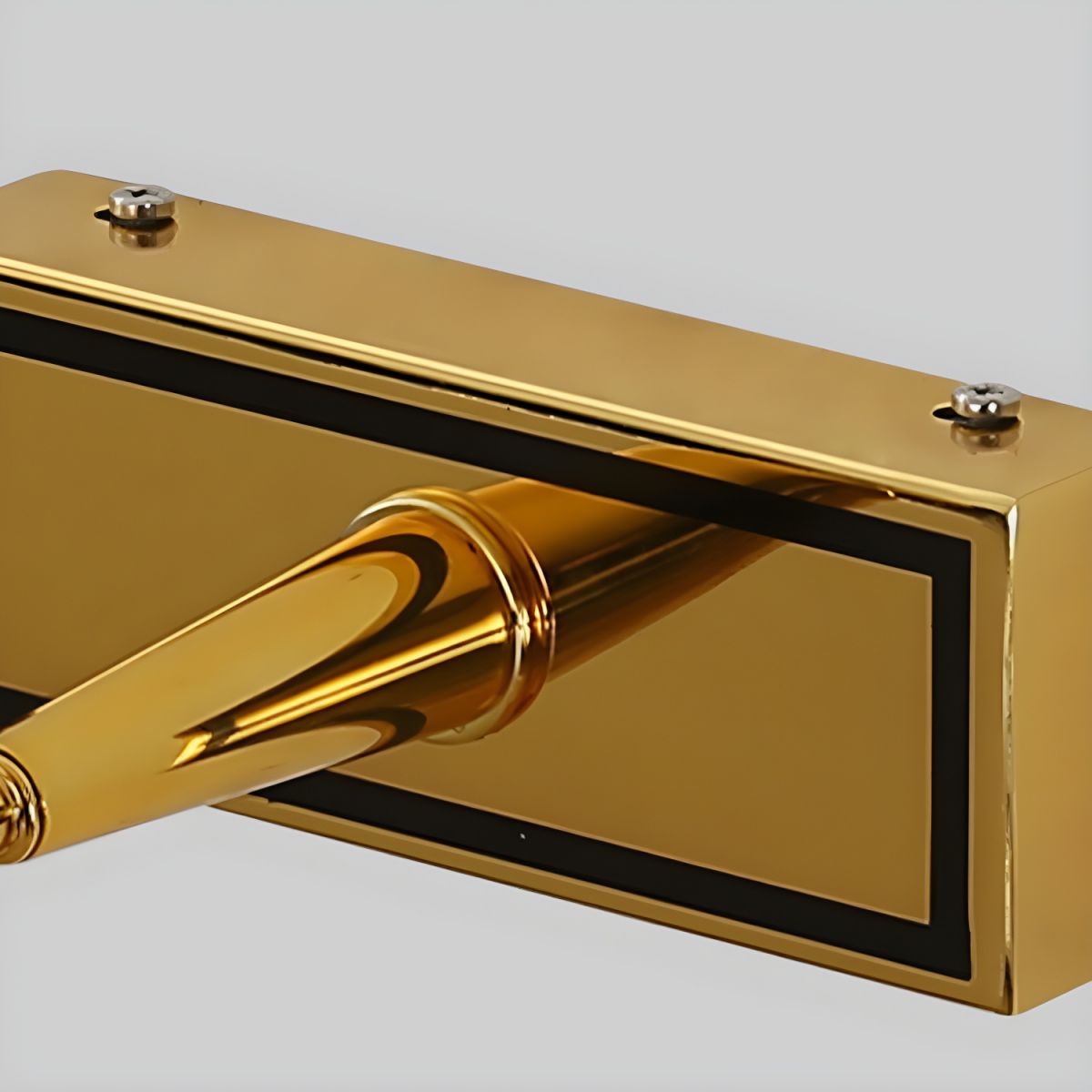 Black Simple Bathroom Mirror Wall | Wall Lamp | Led | iron | 110V - 120V | Elegant Wall Illumination