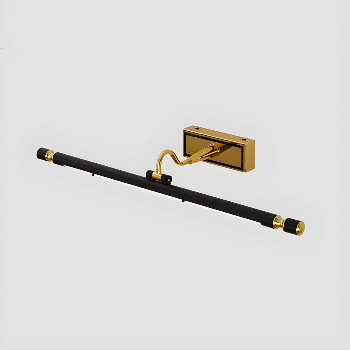 Black Simple Bathroom Mirror Wall | Wall Lamp | Led | iron | 110V - 120V | Elegant Wall Illumination