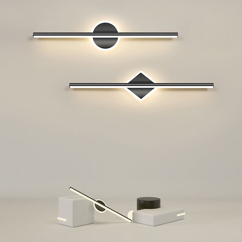 Nova Modern Wall Lamp Black/Gold | Wall Lamp | Led | metal | Elegant Wall Illumination