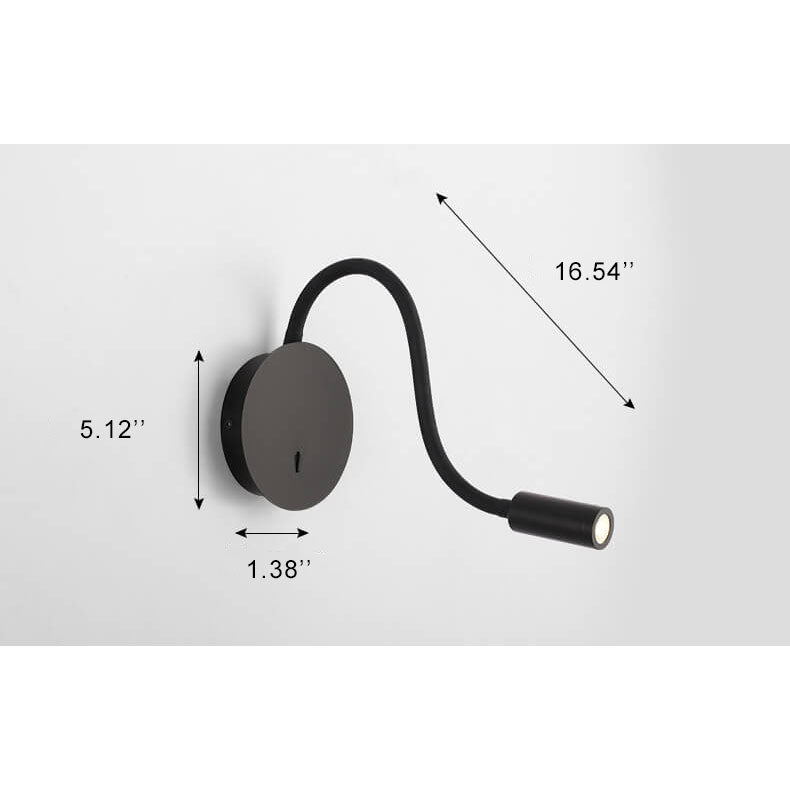 FlexiGlow Adjustable wall lamp | Wall Lamp | Led | aluminum | 5W | 220V | Elegant Wall Illumination