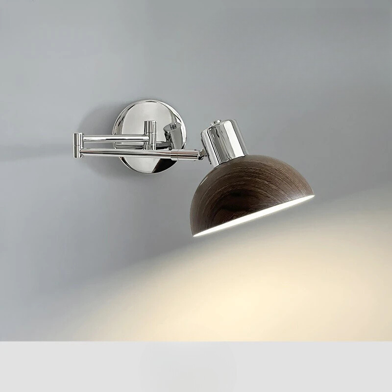 TelescopicLamp Telescopic Bedside Lamp Reading | Lighting | iron/wood | 60W | 90V - 240V | Premium Lighting Solution