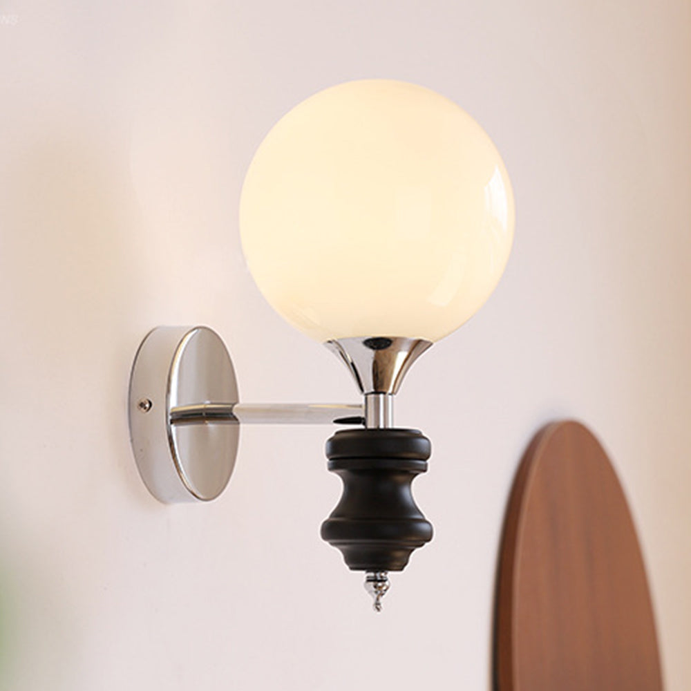 French Medieval Vintage Bauhaus Wall | Wall Lamp | glass | 110V - 120V | Elegant Wall Illumination