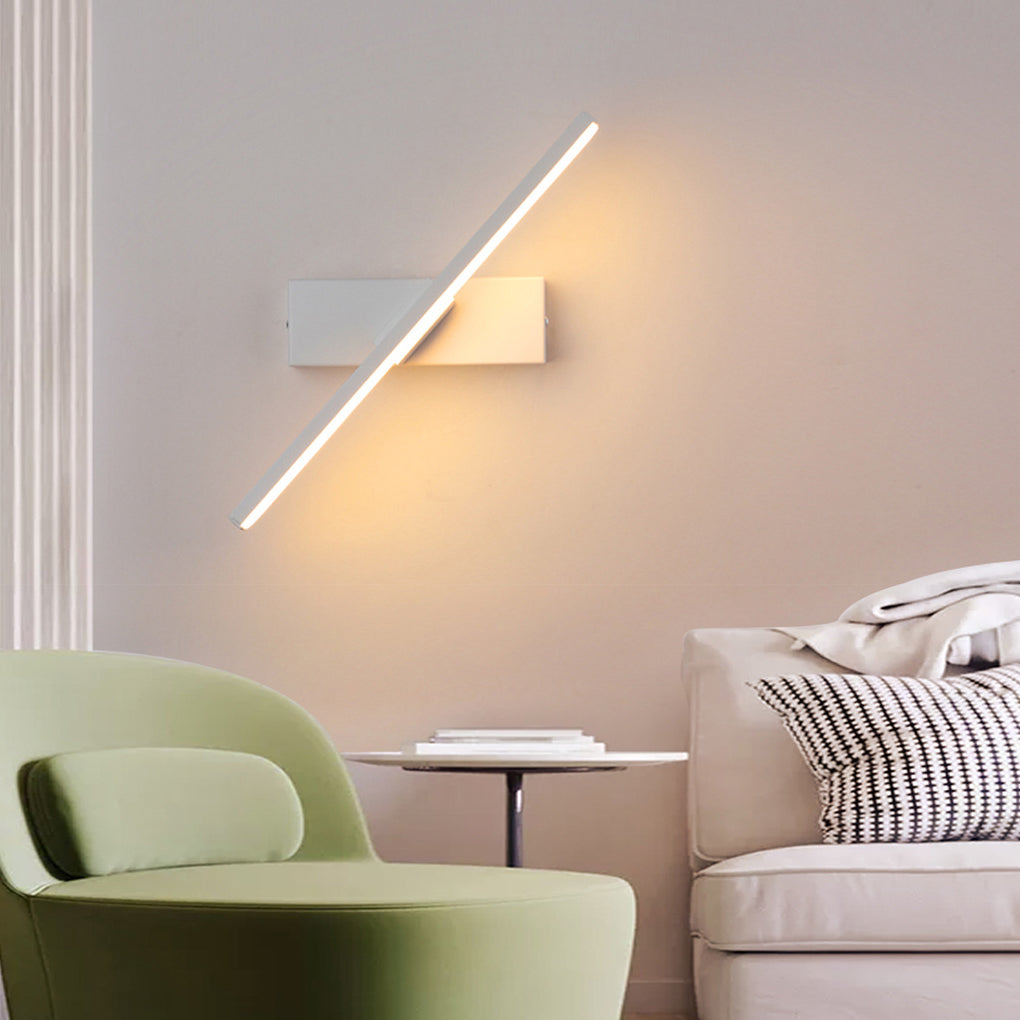 Rotatable Strip Modern Wall Lamp | Wall Lamp | Led | Warm White | iron | 110V - 220V | Elegant Wall Illumination