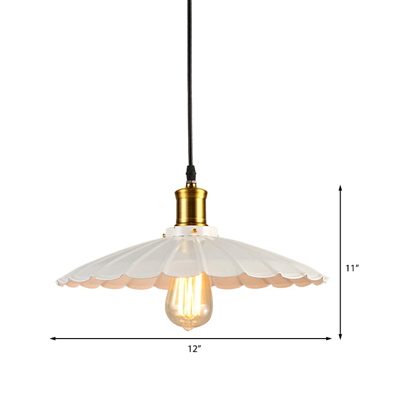 Industrial Wavy Hanging Lamp 1-Light | Lighting | LED | metal | 110V-120V | Premium Lighting Solution