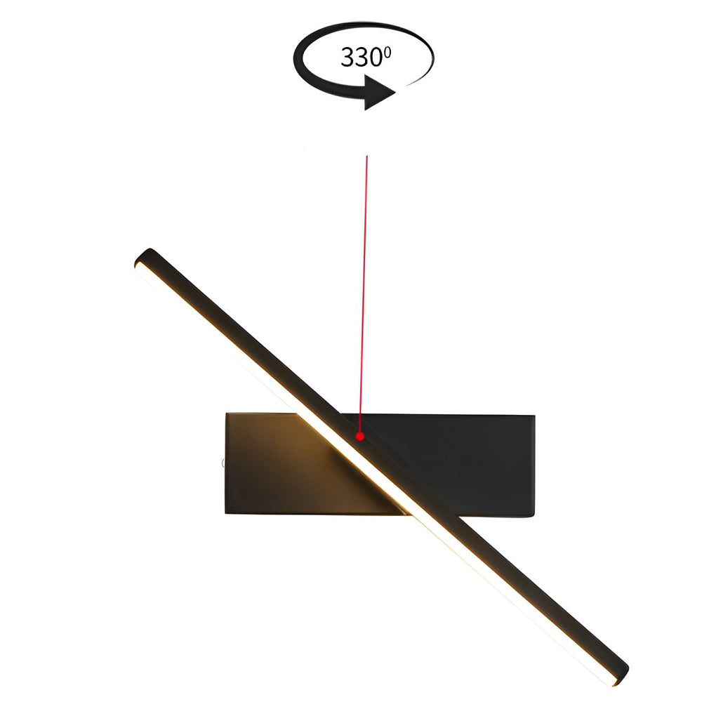 Rotatable Strip Modern Wall Lamp | Wall Lamp | Led | Warm White | iron | 110V - 220V | Elegant Wall Illumination